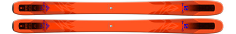 2018 Salomon QST 106 Skis