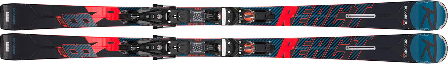 Rossignol React R8 HP Ski NX12 Konect Binding 2020 177 