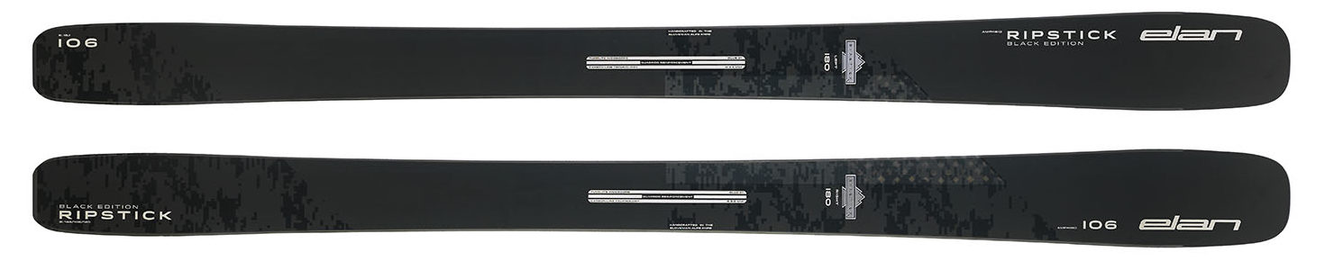2023 Elan Ripstick 106 Black Skis