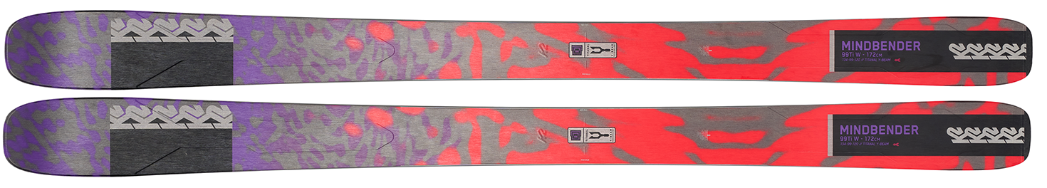 2023 K2 Mindbender 99 Ti Women's Ski Graphics