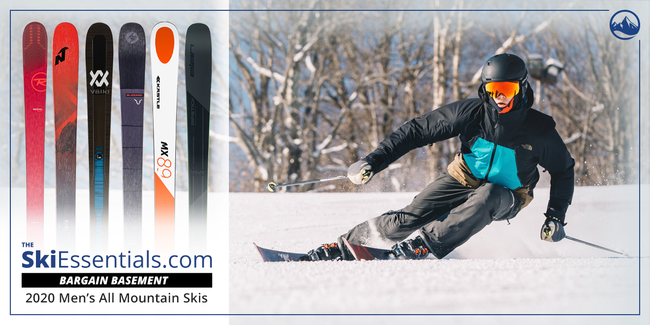 SkiEssentials.com Bargain Basement – 6 2020 Men’s All-Mountain Skis: Lead Image