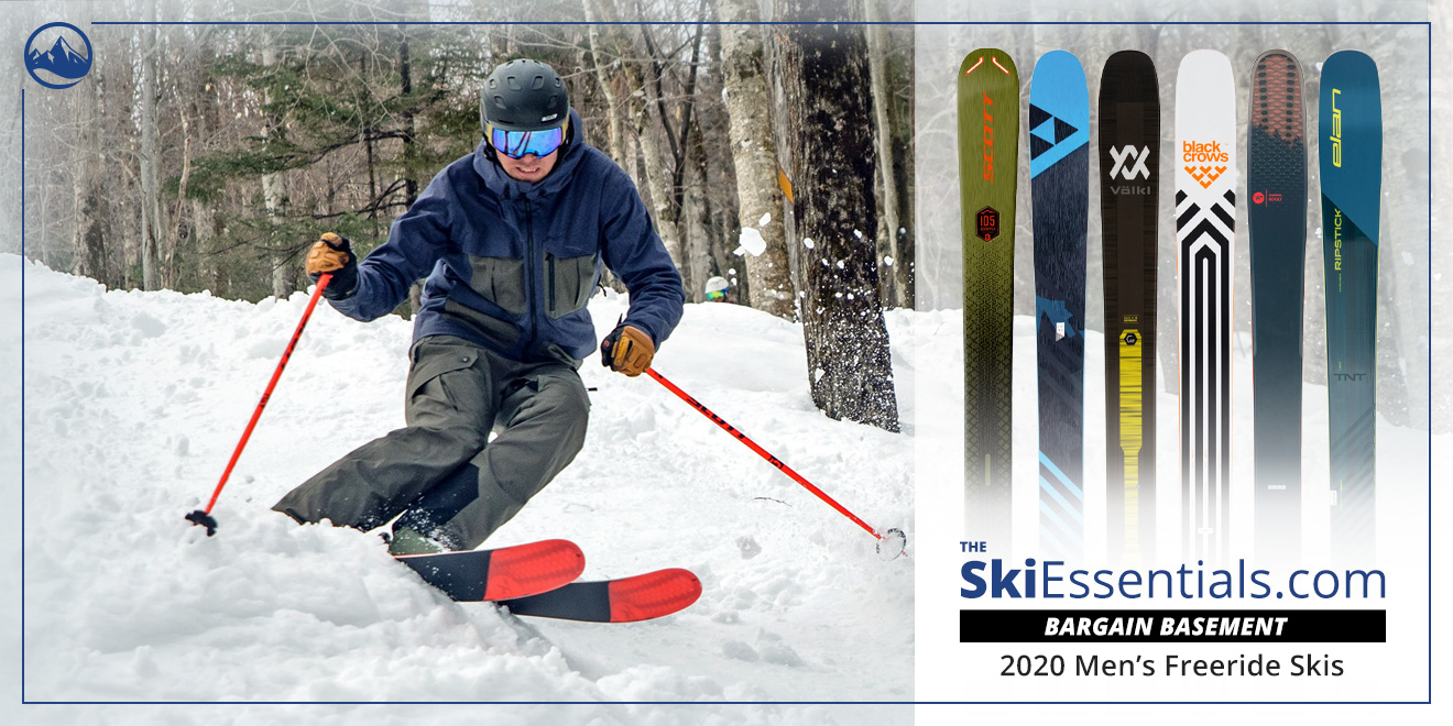 SkiEssentials.com Bargain Basement – 6 2020 Men’s Freeride Skis: Lead Image
