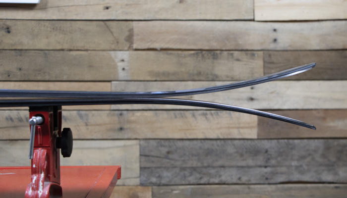 2022 Nordica Enforcer 104 Free Ski Review: Tail Rocker Profile