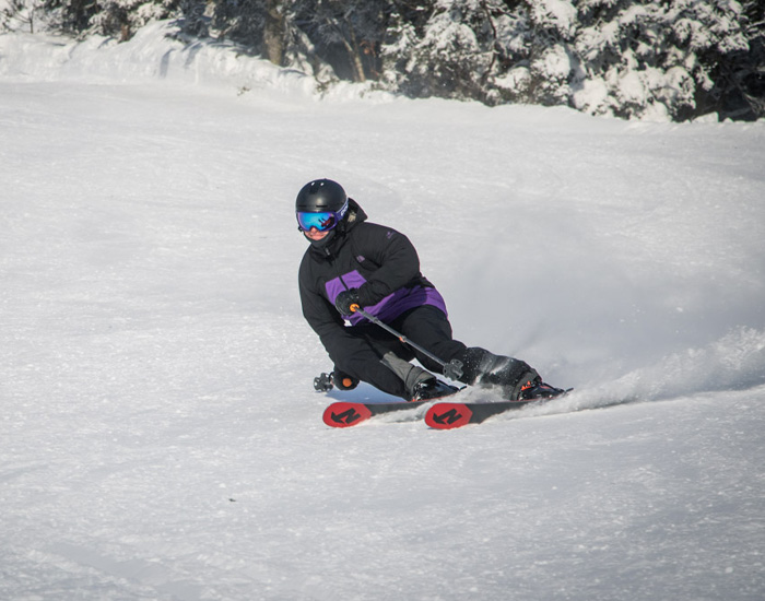 2022 Nordica Enforcer 88 Ski Review: Half Width Action Image 2