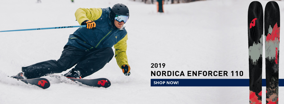 2019 Nordica Enforcer 110 Ski Review: All Mountain Capabilities with a Passion for Powder : Buy Now Image