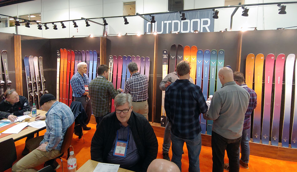 2019 Outdoor Retailer Snow Show Recap: Ski Preview - 2020 Blizzard Skis Booth