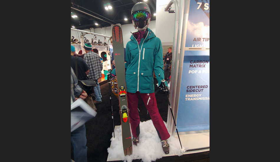 2019 Outdoor Retailer Snow Show Recap: Ski Preview - 2020 Rossignol Savory 7 Display