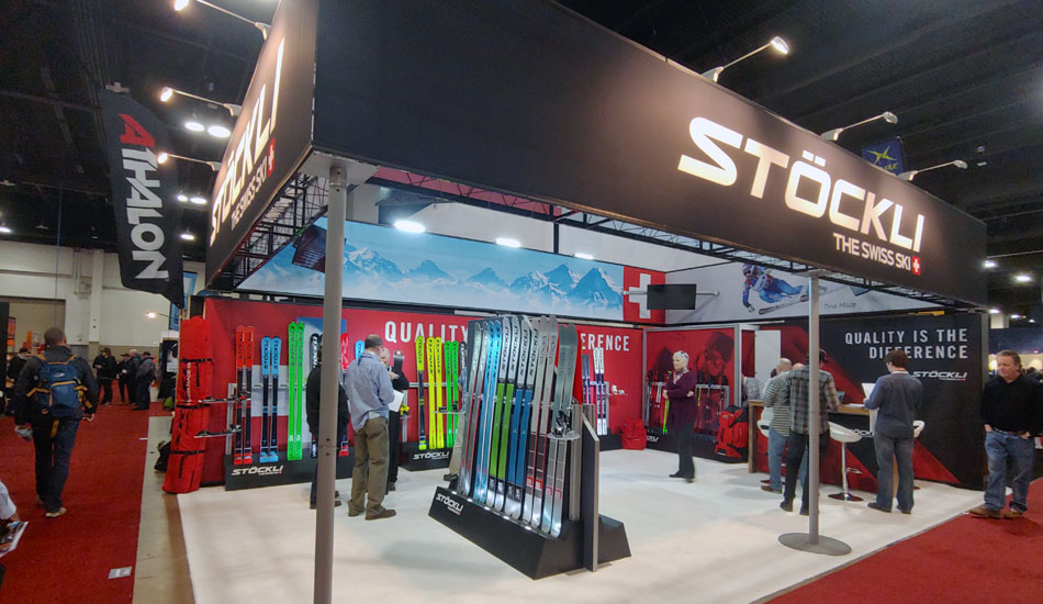 2019 Outdoor Retailer Snow Show Recap: Ski Preview - 2020 Stockli Skis Booth