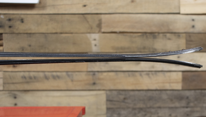 2022 Rossignol Experience 86 Ti Ski Review: Tail Rocker Profile