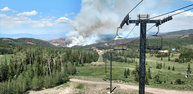 Top Five Fridays June 23, 2017: Brian Head Ski Area Fire Image