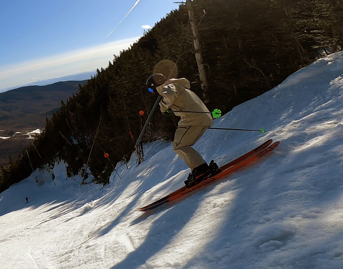 2022 Liberty Origin 101 Ski Review: Half Width Action Image 2