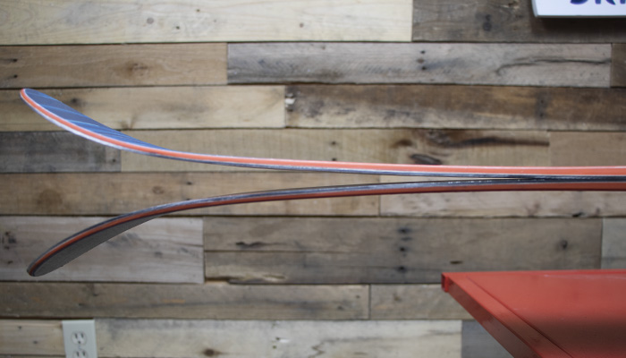 2022 Liberty Origin 101 Ski Review: Tip Rocker Profile
