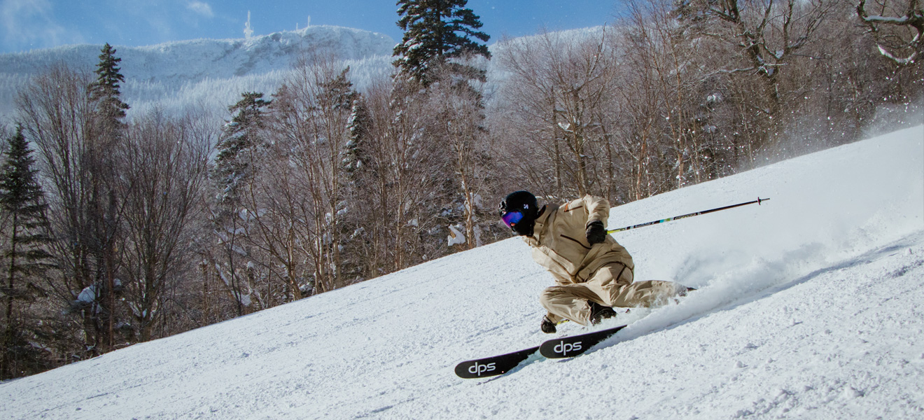 2022 DPS Pagoda 100 RP Ski Review: Full Width Action Image 1