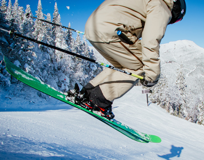 2022 DPS Pagoda 100 RP Ski Review: Half Width Action Image 1