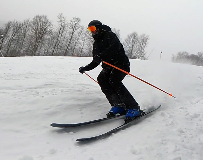 2022 Armada Declivity 108 Ti Ski Review: Half Width Action Image 2
