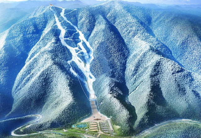 Top Five Fridays August 6, 2021: Jeongseon Alpine Centre Trail Map Image