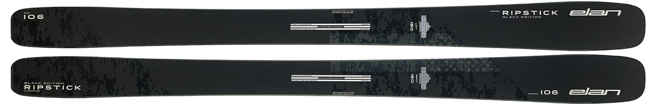 2022 Elan Ripstick 106 Black Edition Skis
