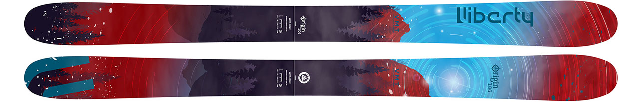 2022 Liberty Origin 106 Skis
