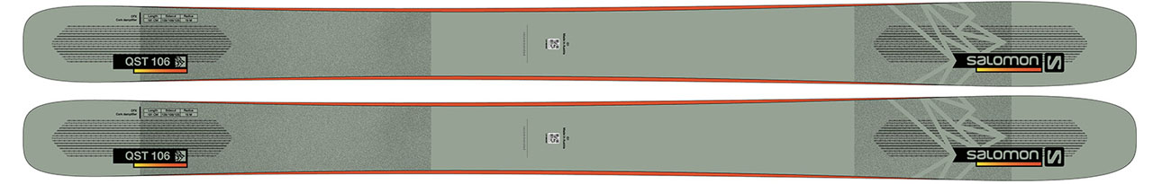 2022 Salomon QST 106 Skis