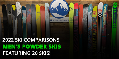 2022 Ski Comparisons: Men's Powder Skis - Intro Image