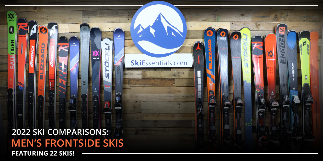 2022 Ski Comparisons: Men's Frontside Skis - Lead Image
