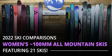 2022 Ski Comparisons: Women's 100 MM All Mountain Skis - Intro Image