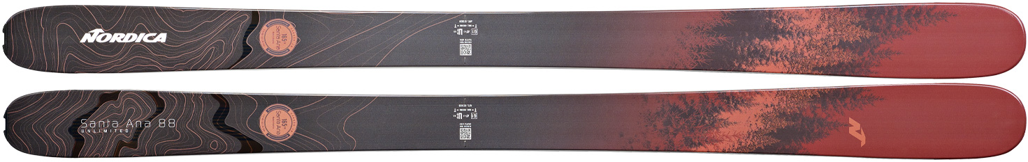 2023 Nordica Santa Ana Unlimited 88 Skis