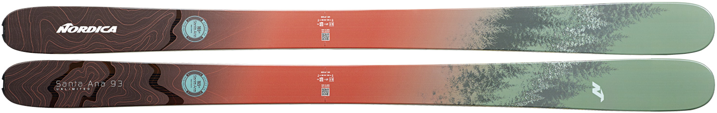 2023 Nordica Santa Ana Unlimited 93 Skis