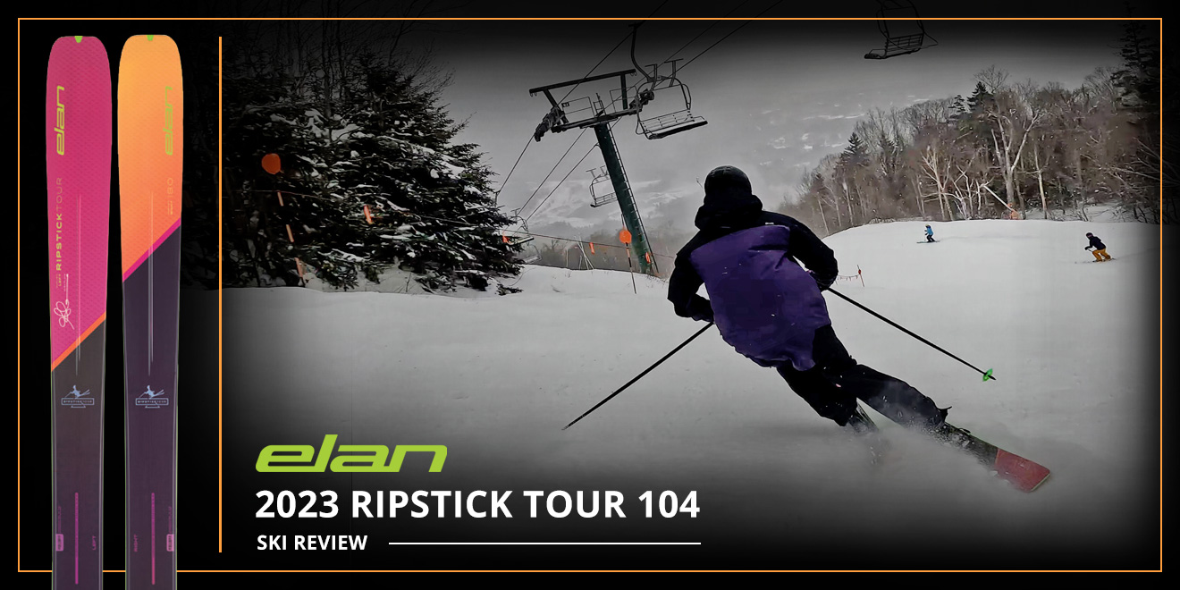 2023 Elan Ripstick Tour 104 Ski Review: Lead Image