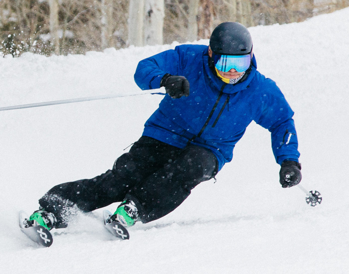 2023 Volkl Kendo 88 Skis: Half Width Action Image 1