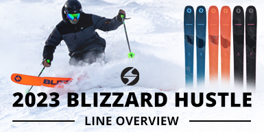 2023 Blizzard Hustle Skis - Line Overview: Intro Image