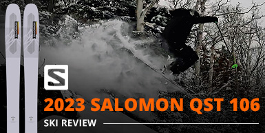 2023 Salomon QST 106 Ski Review: Intro Image