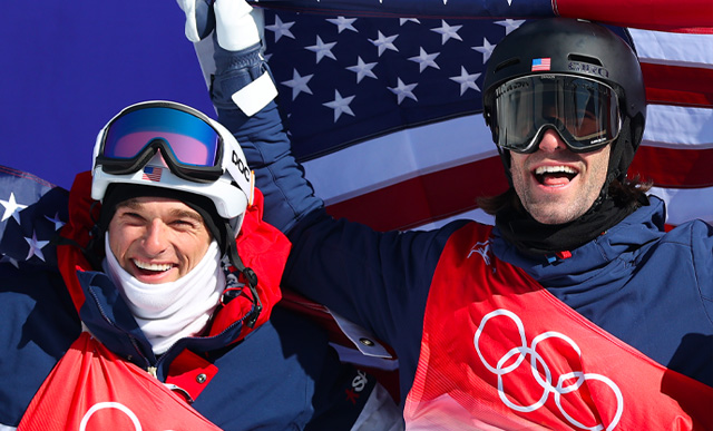 Top Five Fridays February 18, 2022: Alex Hall and Nick Goepper Slopstyle Victory Image