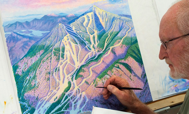 Top Five Fridays March 11, 2022: James Niehues Map Painting Image