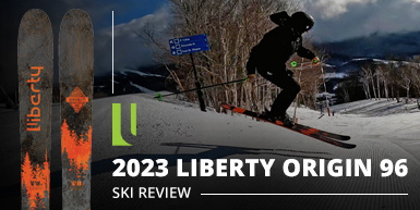 2023 Liberty Origin 96 Ski Review: Intro Image