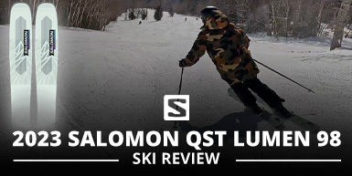 2023 Salomon QST Lumen 98 Ski Review: Intro Image