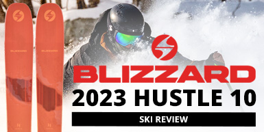 2023 Blizzard Hustle 10 Ski Review: Intro Image