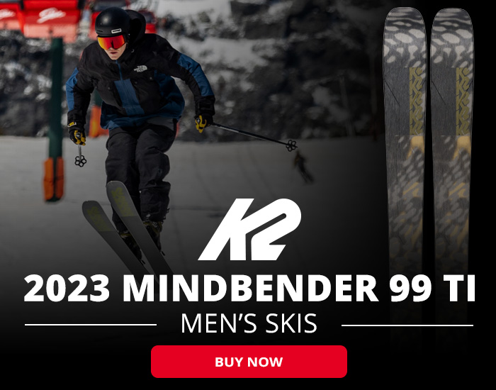 2023 K2 Mindbender 99 Ti Ski Review: Men's Buy Now Image