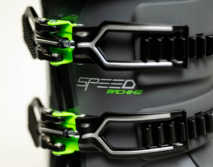 2023 Nordica Speedmachine 3 120 Ski Boot Review: Closeup Image 2
