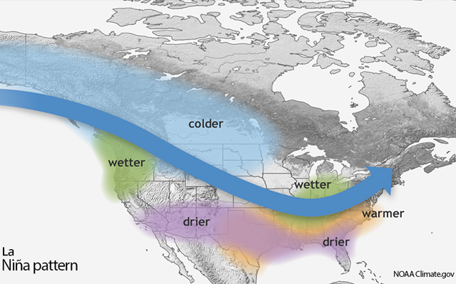 Top Five Fridays August 26, 2022: La Nina Pattern Image