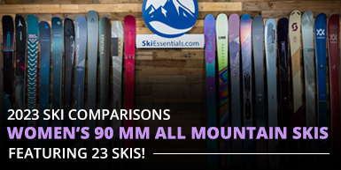 2023 Ski Comparisons: Women's 90mm All Mountain Ski Guide: Intro Image