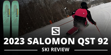 2023 Salomon QST 92 Ski Review: Intro Image