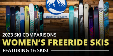 2023 Ski Comparisons: Women's Mid 80 mm All Mountain Ski Guide - Intro Image