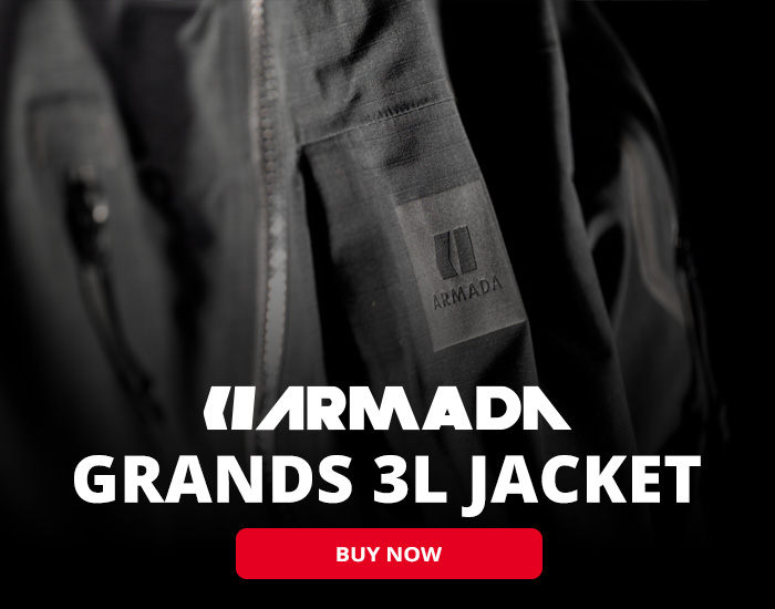 Armada Grands 3L Jacket and Emmons Bib Pants Outerwear Review: Armada Grands 3L Jacket Buy Now Image