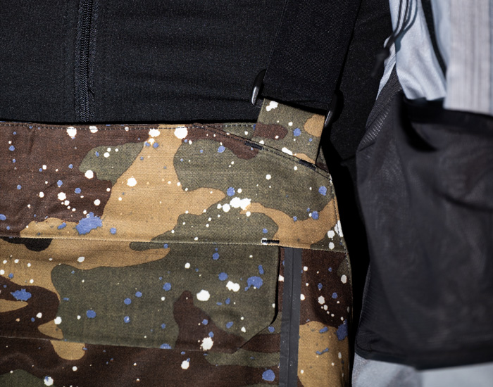 Armada Grands 3L Jacket and Emmons Bib Pants Outerwear Review: Closeup 3