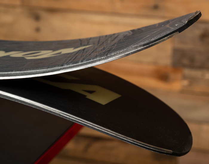 2023 Nordica Unleashed 108 Skis: 2023 Nordica Unleashed 108 Tip Rocker Closeup Image