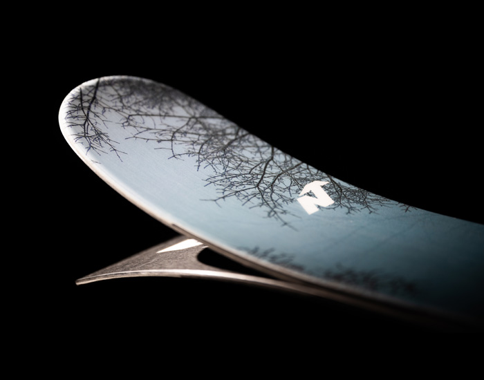 2023 Nordica Unleashed 98 W Skis: 2023 Nordica Unleashed 98 W Skis Tip Closeup Image