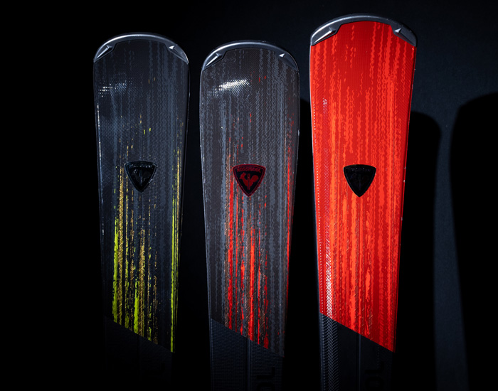 2024 Rossignol Forza 70° V-Ti Skis: 2024 Rossignol Forza 70° V-Ti Skis Tail Rocker Closeup Image
