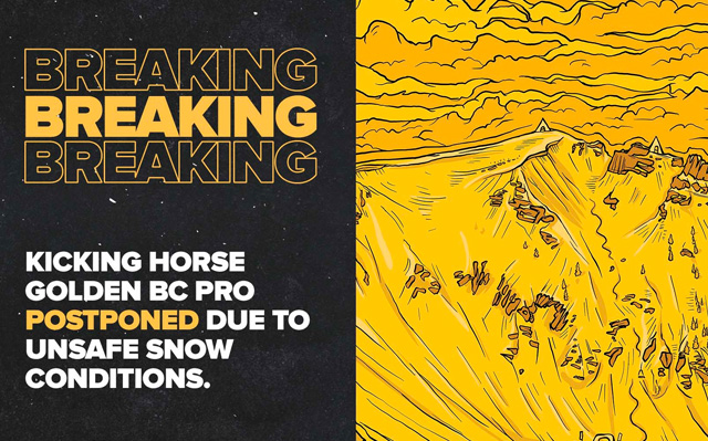 Top Five Fridays January 6, 2023: FWT Kicking Horse Postponement Announcement Image
