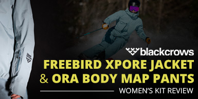 Black Crows Freebird Xpore Jacket and Ora Body Map Pants Women's Kit Review: Intro Image